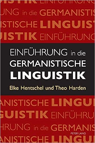 Einfuhrung In Die Germanistische Linguistik Amazon De Hentschel Elke Harden Theo Bucher Einfuhrung In Die Germanistische Linguistik Amazon De Hentschel Elke Harden Theo Bucher