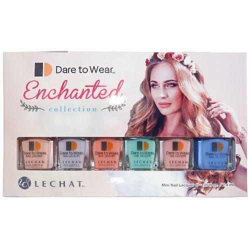 LeChat Dare To Wear Mini Enchanted Collection Spring 2016 Nail Lacquer Set of 6