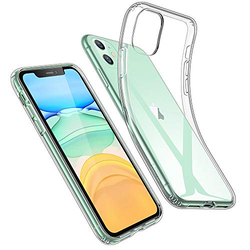 ESR Cover Compatibile con iPhone 11, Custodia Essential Zero in TPU Morbido, Sottile e Trasparente Custodia Morbida in…
