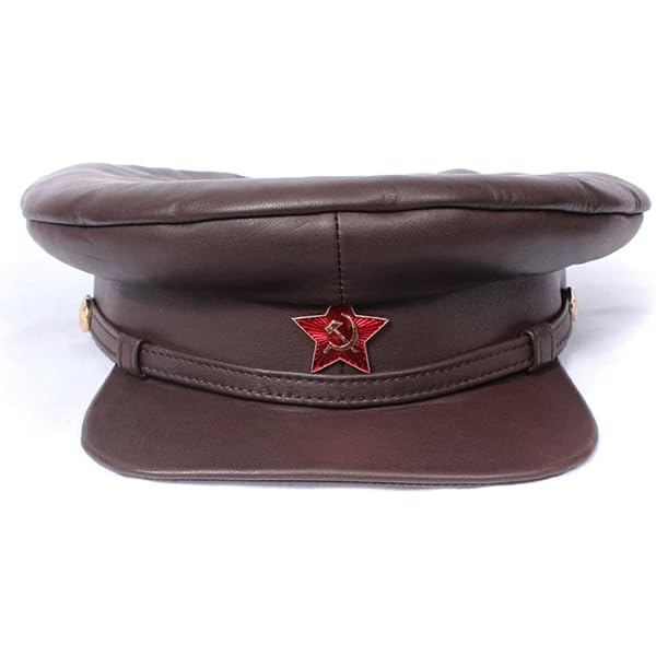 Authentic Kommisarka Soviet NKVD Officer Visor hat WW2 Russian