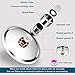 M.HOUSE 6 Inch Rain Shower Head Stainless Steel High Pressure Powerful Spray Shower Heads-Best High Flow SPA Showerhead with Adjustable Metal Swivel Ball