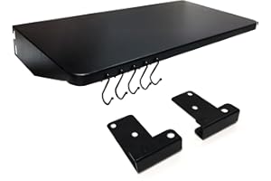 GOKOTASA Folding Shelf for Traeger Pro 22, Pro 575 and Ironwood 650 Series Pellet Grill, Grill Accessories for Traeger Pellet Grills, BAC362 Front Folding Shelf