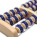Bellesha Natural Health Foot Massage Roller Machine for Chinese Accupuncture Presure Points Great for Plantar Fasciitiis Achilles Tendonitis and Running Sores (Blue)
