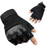 Half Finger Outdoor Gloves Fingerless Gloves for, Riding, Cycling, Motorcycle, Driving