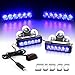 Ediors 2 X 6 LED Emergency Strobe Light Bar - 6.5