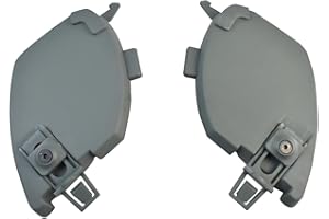 HDLSINA Tactical Airsoft Helmet Ear Cover Side Protection for EX 3.0 Rail Team Wendy Helmet