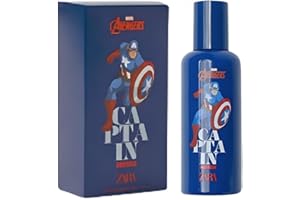 Zara Kids Marvel Avengers Captain America Boys Fragrance Spray EDC Eau De Cologne 50 ML (1.7 FL. OZ)