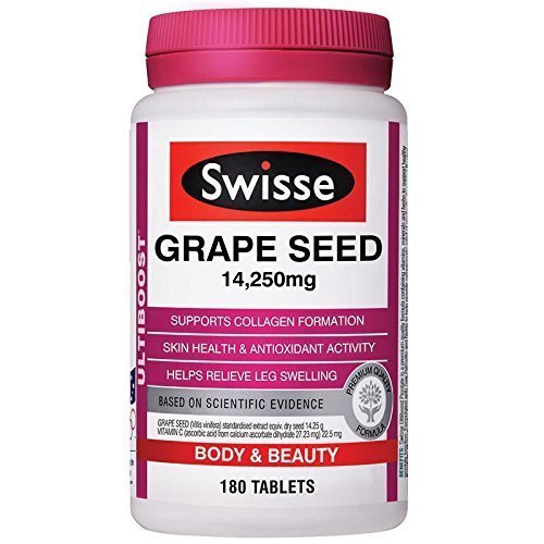 FXQ Ultiboost Grape Seed 14,250mg 180 Tablets Grape Seed Extract Herbal Supplements with 1PCS Chinese Knot Gift FXQ Ultiboost Grape Seed 14,250mg 180 Tablets Grape Seed Extract Herbal Supplements with 1PCS Chinese Knot Gift
