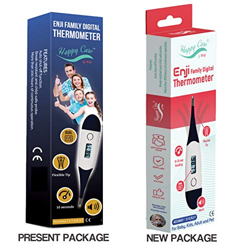 Thermometer Fast 10-30 Seconds Thermometer for Adults, Oral Thermometer, Thermometer for Fever, Celsius and Fahrenheit, Rectal, termometro Underarm Thermometers, Digital Baby Infant Kid Babies and Pet