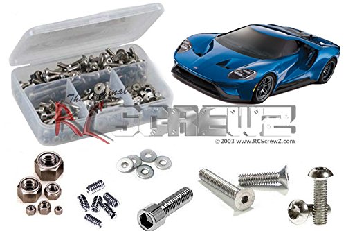 TRA080 - Traxxas 4-Tec 2.0 Ford GT (83056-4) Stainless Steel Screw Kit