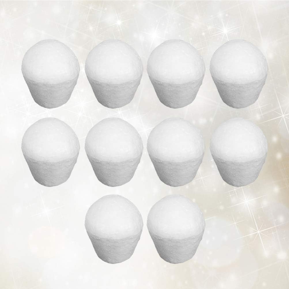 Amosfun 10pcs Gateaux En Mousse Blanche Petits Gateaux De Bricolage Faux Artisanat Petit Gateau Modele De Gateau Artificiel En Forme De Mousse Artisanat Loisirs Creatifs Couture Napravi Rs