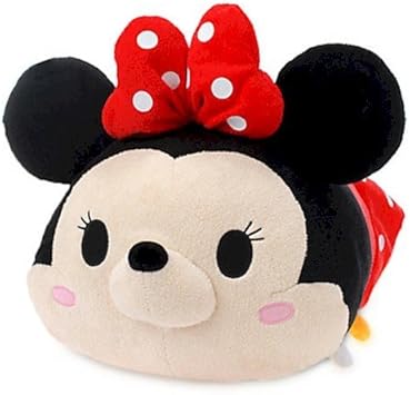 Disney Tsum Tsum Plush Figures Disney Minnie Mouse ''Tsum Tsum'' Plush - Large - 17'' by: Amazon.es: Juguetes y juegos