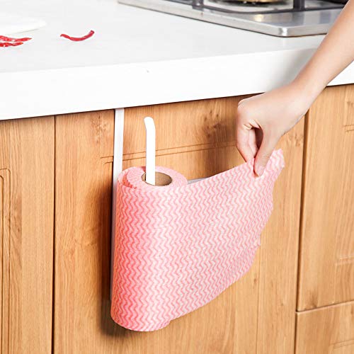 LtrottedJ Under Cabinet Paper Towel Holder Roll Paper Towel Rack Stainless Metal Organizer