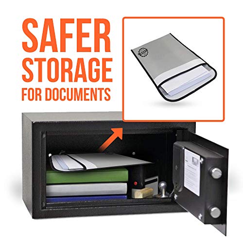 4 Fireproof+Document+Important+Documents+Waterproof