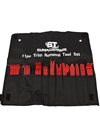 Sunplustrade juego de panel de puerta para autos de 11 piezas con herramientas de remoción