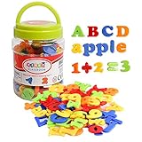 USATDD Magnetic Letters Numbers Alphabet Fridge