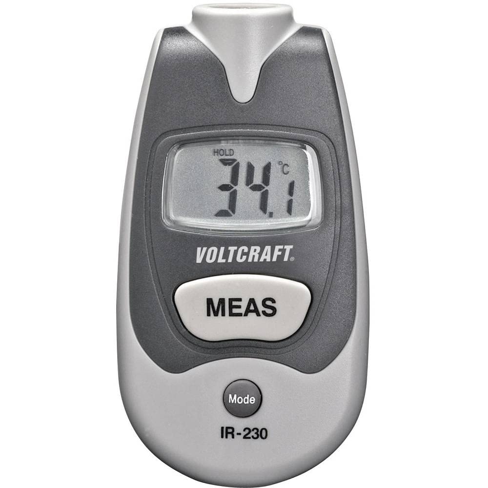 VOLTCRAFT ir-230 Infrared Thermometer Field of View (FOV) 1:1-35 to +250°C IR Thermometer with Bag
