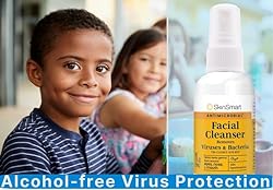 SkinSmart Facial Cleanser Spray to Remove Viruses