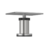 Richelieu Hardware 4 X 3/4 Flush Bolt - Brushed Nickel Finish, Door Safety Lock