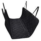 Cymas Pet Seat Cover, Car Seat Cover for Pets, Dog Hammock, Waterproof, Non-Scratch, Durable and Non-Slip Car Protector with a Storage Bag for Cars, Trucks and SUVs (Misc.)
