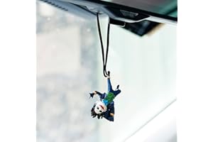 AMIORO Clown Car Pendant Interior Rearview Mirrors Charms Hanging Ornament