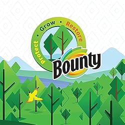 Bounty Paper Napkins, White, 1 Pack, 400 Sheets per