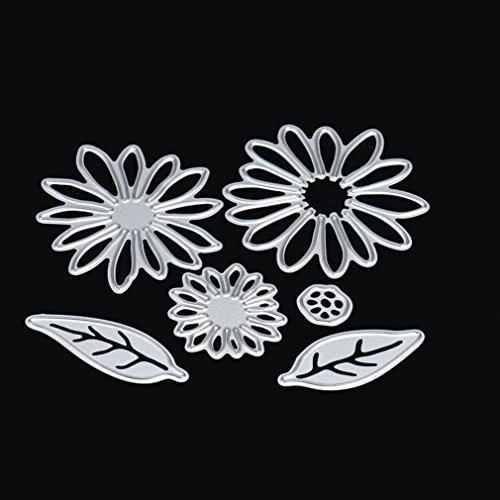 VESNIBA New Metal Cutting Dies Stencil DIY Scrapbooking Embossing Album Paper Card Craft (H)