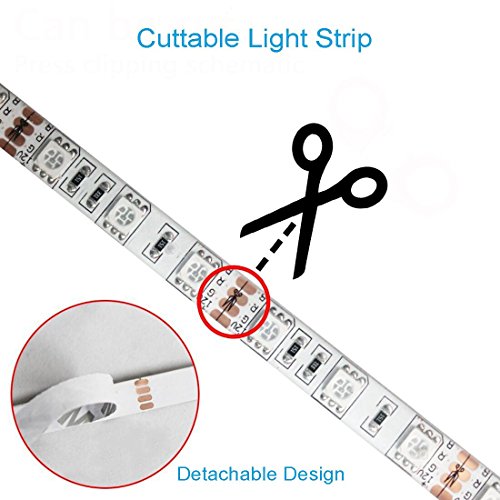 image for Opard WiFi LED Light Strip Music Sync Remote Controlled by Alexa Echo 