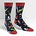 Sock It to Me, Underwater Explorer, Men's Crew Socks, Ocean, Deep Sea Scuba Socks