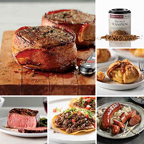 Filet & Top Sirloin Grill Out from Omaha Steaks (BaconWrapped Filet