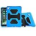 iPad mini 4 Case, Aceguarder New Design iPad Mini 4 Case for Kids Dustproof Shockproof Super Protection Cover Case with Stand for iPad mini 4 (Blue Black)