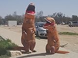 Splendoress T Rex Dinosaur Costume-Funniest Trex Inflatable Adult Dragon-Huge Blow up T-Rex