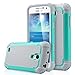 Galaxy S4 Mini Case, ULAK Hybrid Case with Dual Shock Resistant Soft silicone Case Design and Hard PC Construction for Samsung Galaxy S4 Mini (4.3