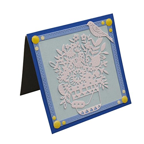 Morrivoe DIY Scrapbooking Flower Heart Metal Cutting Dies Stencils Album Paper Card Craft Cardmaking