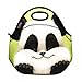 icolor Cute Panda Insulated Neoprene Lunch Bag Tote Handbag Lunchbox Tote Cooler Warm Pouc