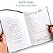 Undated Planner Daily/Weekly / Monthly Planner Organizer - A5 Non-Dated 12 Month Academic Agenda by Bullet Keeper, Black Leather Hardcover (A5)