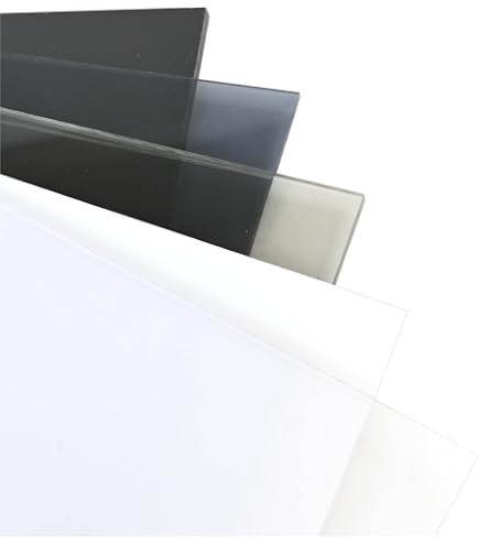 1/8" (3mm) Light Tinted Bronze Acrylic Plexiglass Sheet - 12x24 - #2412 AZM