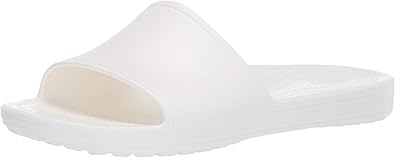 crocs white slides