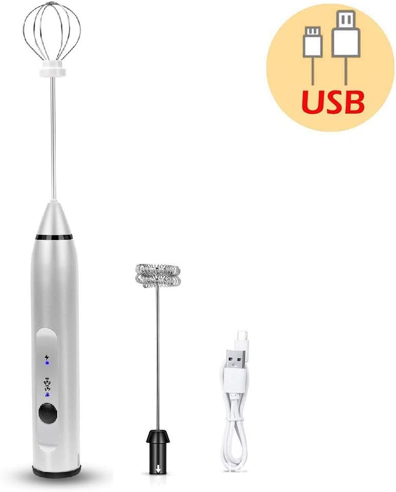 QiaoJia Rechargeable Egg Beater Electric Household Small Electric Egg Beater Mixer Automatic Egg Beater Cream Milking Device