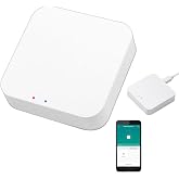 Smart Multi-Mode Gateway: ZigBee 3.0 &amp; Bluetooth &amp; Mesh Hub, App Remote Control, Intelligent Bridge Wireless Smart Home Gateway Voice Control via Alexa/Google Home (ONLY Support Tuya Smart Devices)