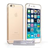 Yousave Accessories iPhone 6 Case Clear Silicone Gel Cover