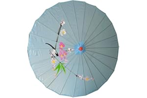 JapanBargain, Japanese Parasol Asian Chinese Nylon Umbrella Parasol for Photography Cosplay Costumes Wedding Party Home Decoration Kids Size, 22 inch