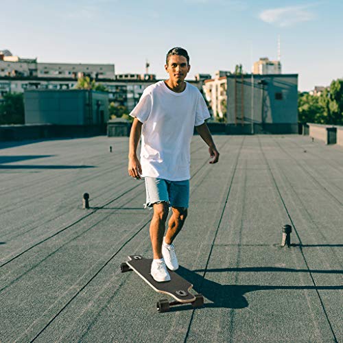 4 ENKEEO+Drop+Through+Longboard+Skateboard+Freestyle