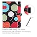 Apple iPad Pro 10.5 Case - ProCase Stand Folio Case Cover for Apple iPad Pro 10.5 Inch 2017, with Multiple Viewing Angles, Document Card Pocket (Circles)