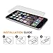 HIPPOX iPhone 6S Plus Screen Protector, iPhone 6 Plus Screen Protector [Tempered Glass] 0.2mm Ballistic Glass iPhone 6/6S Plus Glass Screen Protector Work with Protective Case