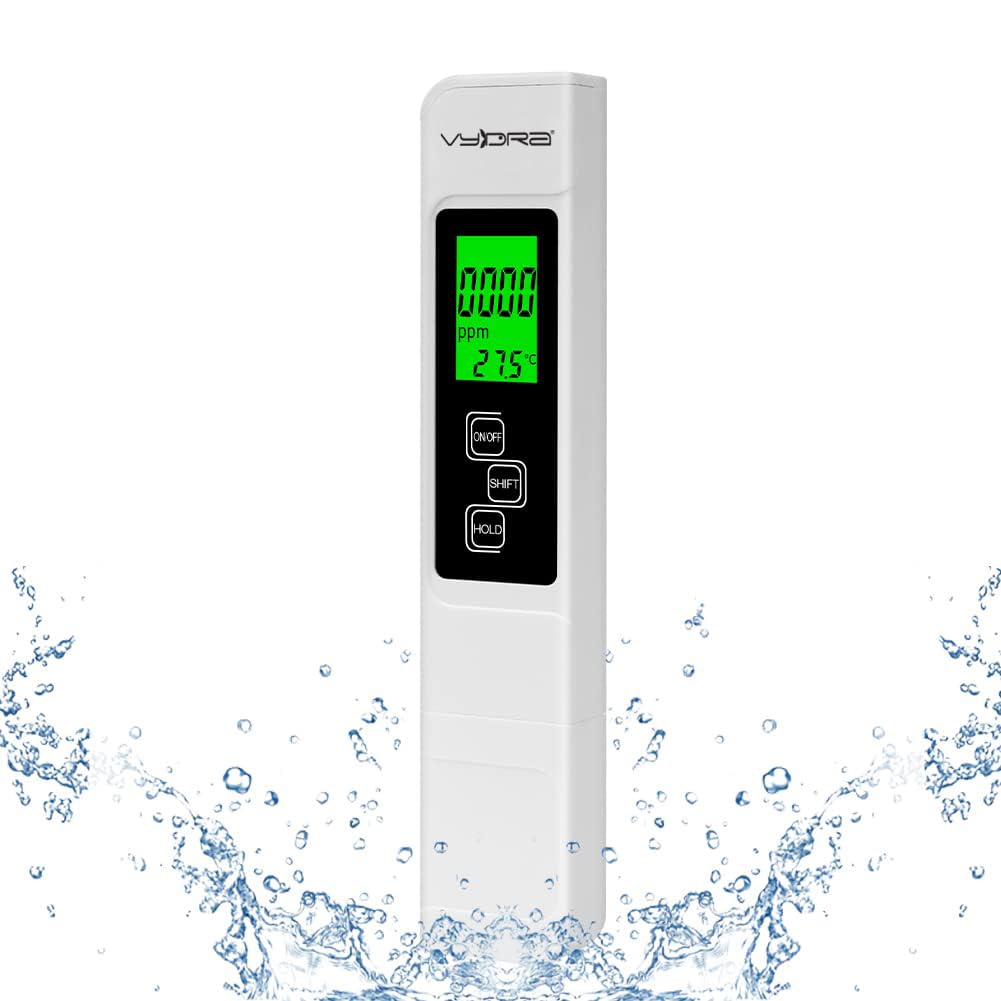Vydra TDS Digital ATC Water Conductivity Tester with Case