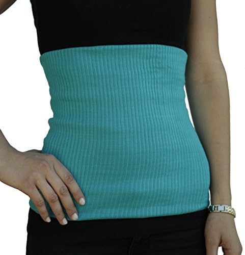 Bamboo Charcoal Turquoise Small/ Medium Haramaki by The Healing Tree