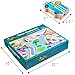 Wooden Lacing Beads Vehicle Block Set, Educational Hand String Toy Cars, Learning Jigsaw Puzzle Play Mat Gift for Ages 6, 9, 12 Months 1, 2, 3 Years Old, Babies, Girls, Boys, Toddlers & Kids