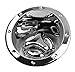 Hummer H3 Triple Chrome Plated Gas Cap Cover and Surround Bezel Covers (Fits: 2006-2010 Hummer H3 and H3T's)