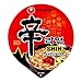 Nongshim Shin Spicy Ramen Instant Gourmet Cup Noodle 2.64 Ounce (Pack of 6)